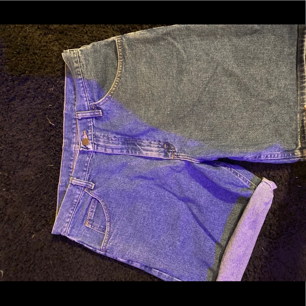 Vintage Wrangler Mom/Dad Jean Shorts - Picture 2 of 7